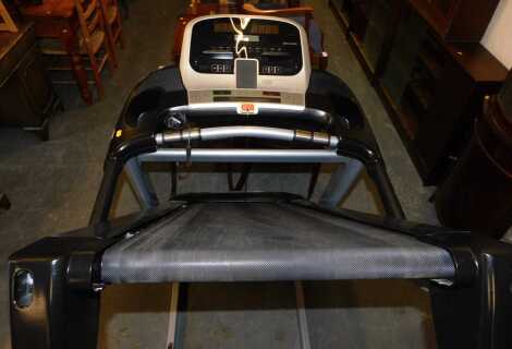 A TR3 Treadmill by John Lewis, 185cm long x 90cm wide x 120cm high.