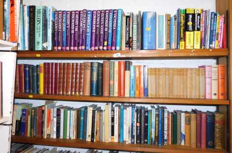 Various books, relating to history, music, a leather bound White's History of England, etc. (3 shelves)