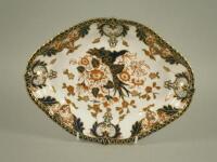 A Royal Crown Derby lozenge shape serving dish