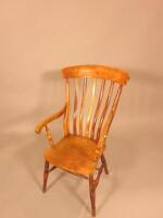 A 19thC farmhouse type chair