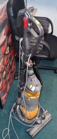 A Dyson DC25 vacuum cleaner.