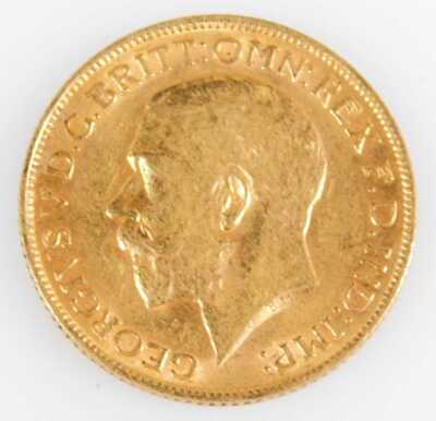 A George V gold full sovereign 1913, 8.0g. - 2