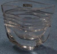 A Nachtmann Art Crystal vase