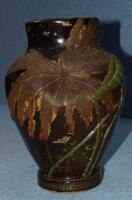 An early 20th century Japanese Sumida vase