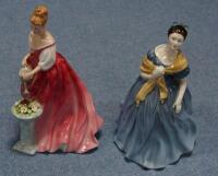 Two Royal Doulton bone china figures