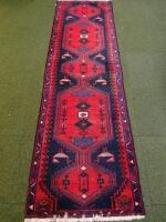 A modern Indian geometric pattern rug