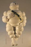 A 20thC hard plastic Michelin advertising figure