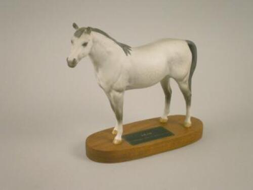 A Beswick Connoisseur model of a grey Arab