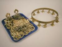 A collection of early 20thC and later horse brasses etc.