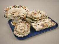 Various items of Mason Ironstone Mandarin pattern china