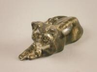 A Winstanley Studio Pottery tabby cat