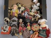 A collection of Continental costume dolls etc.