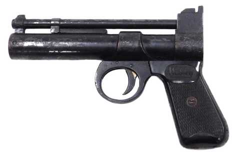 A Webley & Scott Junior air pistol.