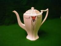 A Shelley china coffee pot