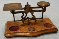 *A set of late 19thC postal scales