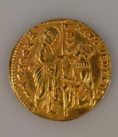 A Medieval gold ducat