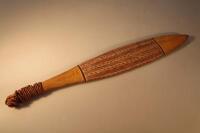 Aboriginal Art. A bull roarer stick