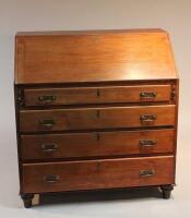 A 19thC oak bureau