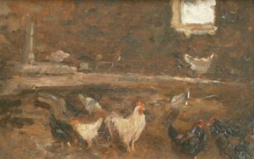 Frederick William Jackson (1859-1918). Chickens