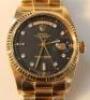 An 18ct gold gentleman's Rolex Oyster Perpetual wristwatch