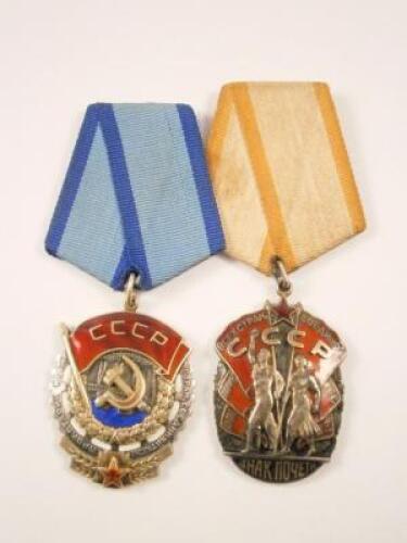 Two Russian medals