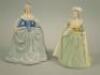 Two Franklin porcelain figures