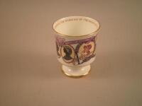 A Coalport porcelain goblet