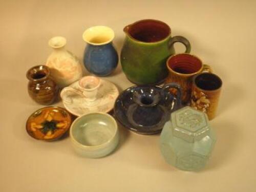 A quantity of Studio Pottery