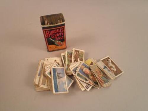 A large quantity of cigarette cards