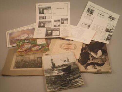 A quantity of general ephemera