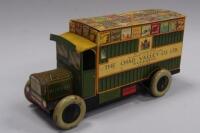 A Chad Valley clockwork tin plate toy delivery van