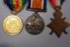 A group of three WWI medals presented to a Private W Turkington of The Scots Guards - 2