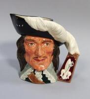 A large Royal Doulton character jug