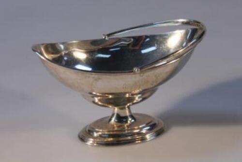 An Edward VII silver basket