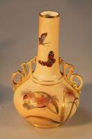 A Grainger & Company Royal China Works blush ivory bottle vase