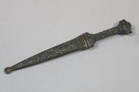 A 19thC dagger