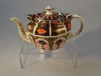 A Royal Crown Derby Old Imari teapot and cover