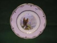 A Copeland porcelain plate