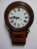 A late 19thC drop dial wall drop