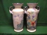 A pair of French vases