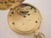 An 18 carat gold cased pocket watch by Mawby & Neal of Bradford - 2