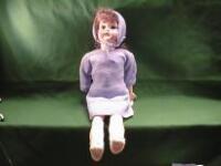 A German bisque-head doll