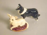 Two Beswick dogs to include