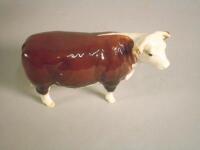 A Beswick figure of a cow