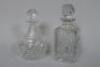 Two Royal Doulton crystal decanters.