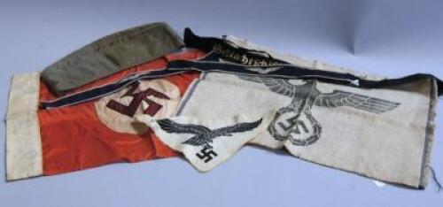 A small collection of Nazi memorabilia