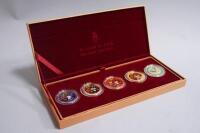 A set of five Beijing 2008 Olympic Commemorative medallion