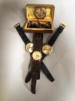 Four gents wristwatches