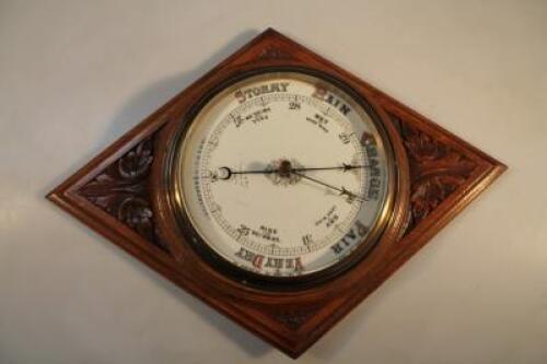 An early 20thC aneroid barometer