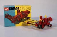 A boxed Corgi Major combine harvester.